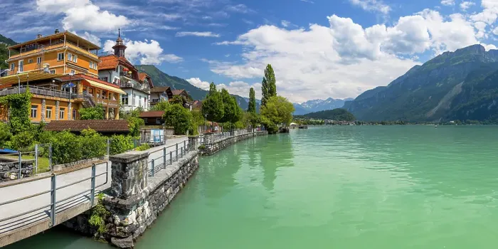 Framed Print : Lake Brienz, Brienz, Bernese Oberland, Switzerland Framed Print : Lake Brienz, Brienz, Bernese Oberland, Switzerland