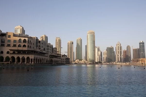 The Lake, Downtown Burj Dubai, Dubai, United Arab Emirates, Middle East