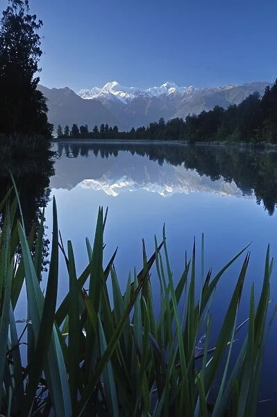 Lake Matheson, Mount Tasman and Mount Cook, Westland Tai Poutini National Park