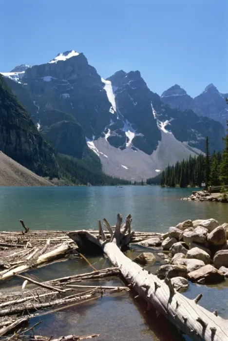 Framed Print : Lake Moraine, Rocky Mountains, Alberta, Canada, North America Framed Print : Lake Moraine, Rocky Mountains, Alberta, Canada, North America
