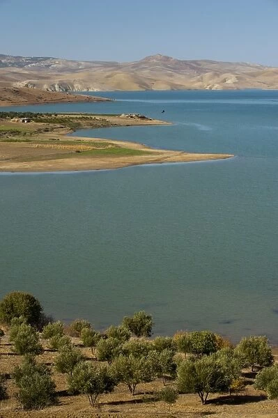 Lake, Nzala El Oudaia, Morocco, North Africa, Africa