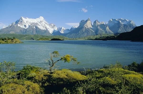 Lake Pehoe, Torres del Paine National Park, Chile, South America