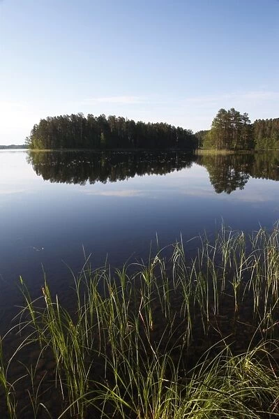 Lake Pihlajavesi, Punkaharju Nature Reserve, Saimaa Lake District, Savonia