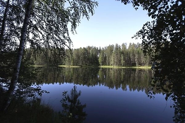 Lake Pihlajavesi, Punkaharju Nature Reserve, Savonlinna, Savonia, Finland