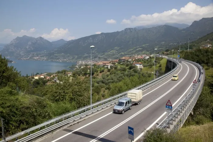 Framed Print : Lake and the S10 road, Lake Iseo, Lombardy, Italian Lakes, Italy, Europe Framed Print : Lake and the S10 road, Lake Iseo, Lombardy, Italian Lakes, Italy, Europe