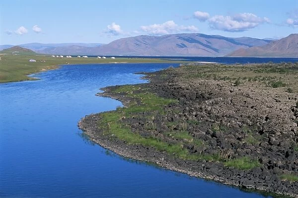 Lake Terkhiin Tsagaan Nuur