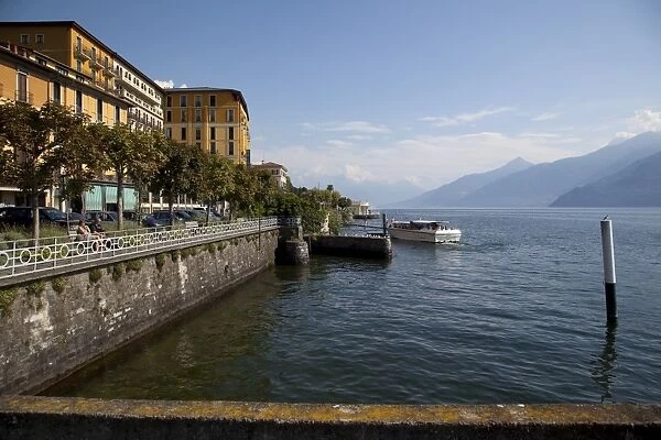 Lakeside, Cadenabbia, Lake Como, Lombardy, Italian Lakes, Italy, Europe