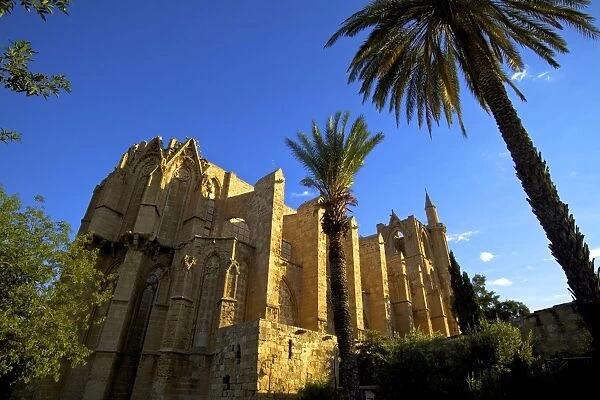 Lala Mustafa Pasha Mosque (St. Nicholas Cathedral), Famagusta, North Cyprus, Cyrpus, Europe