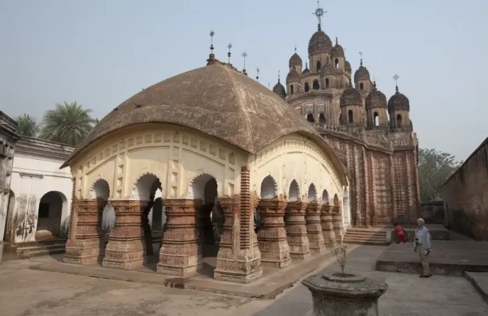 Framed Print : Lalji Mandir dating from 1739 with its 25 steeples, in terracotta temple complex, Kalna, West Bengal, India, Asia Framed Print : Lalji Mandir dating from 1739 with its 25 steeples, in terracotta temple complex, Kalna, West Bengal, India, Asia