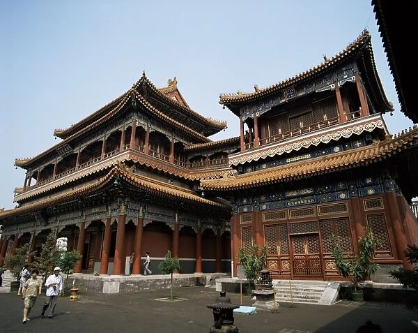 Lama Temple (Yonghegong), Beijing, China, Asia