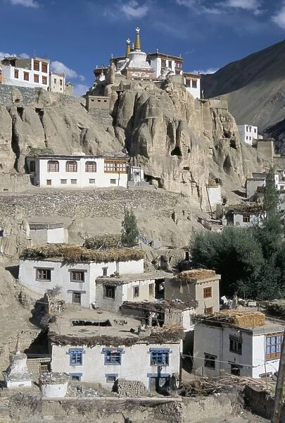 Lamayuru monastery and village