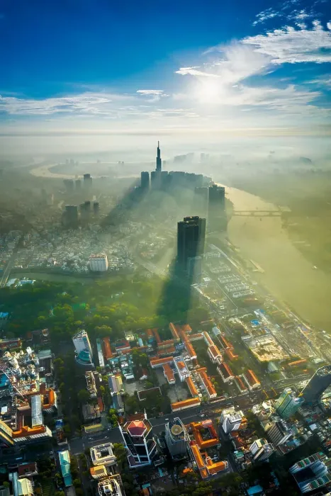Framed Print : Landmark 81, the highest building in Vietnam, Ho Chi Minh City, Vietnam, Indochina, Southeast Asia, Asia