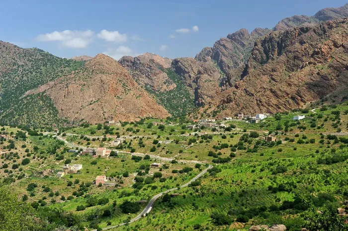 Framed Print : Landscape around Ait Baha, Chtouka Ait Baha Province, Souss-Massa-Draa region, Morocco Framed Print : Landscape around Ait Baha, Chtouka Ait Baha Province, Souss-Massa-Draa region, Morocco