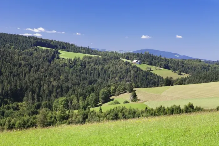 Framed Print : Landscape with farmhouse, near Schonwald, Black Forest, Baden Wurttemberg, Germany Framed Print : Landscape with farmhouse, near Schonwald, Black Forest, Baden Wurttemberg, Germany