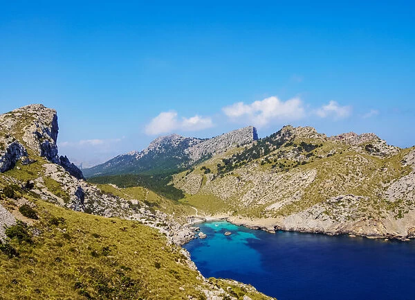 Landscape of the Formentor Peninsula, Cap de Formentor, Mallorca (Majorca)