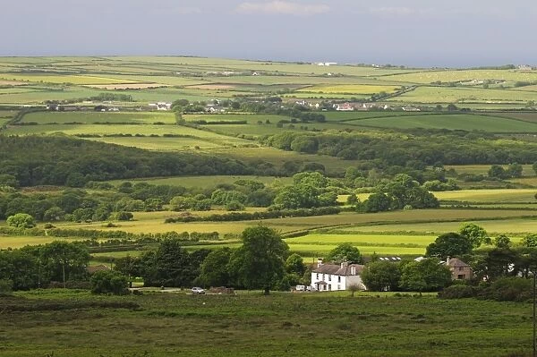 Landscape near Reynoldston, Gower, Wales, United Kingdom, Europe