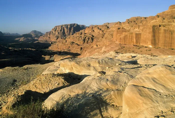 Framed Print : Landscape around Petra, Jordan, Middle East Framed Print : Landscape around Petra, Jordan, Middle East