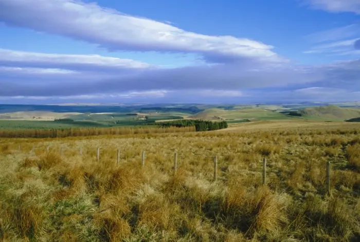 Framed Print : Landscape in the Scottish Borders Framed Print : Landscape in the Scottish Borders