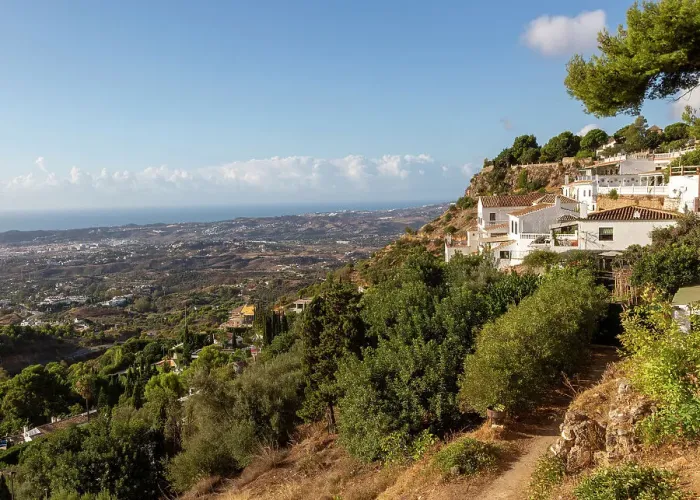 Framed Print : Landscape view west over coast of Costa del Sol, Mijas, Malaga province, Andalusia, Spain, Europe Framed Print : Landscape view west over coast of Costa del Sol, Mijas, Malaga province, Andalusia, Spain, Europe