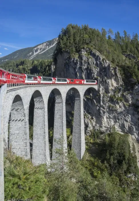 Framed Print : Landwasser Viadukt, Filisur, Graubunden, Swiss Alps, Switzerland, Europe Framed Print : Landwasser Viadukt, Filisur, Graubunden, Swiss Alps, Switzerland, Europe