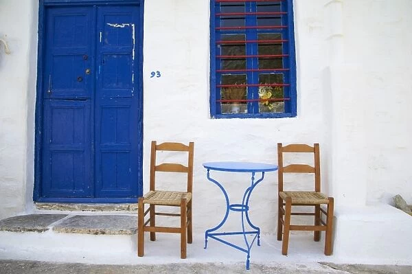 Langada village, Amorgos, Cyclades, Aegean, Greek Islands, Greece, Europe