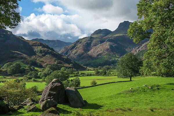Langdale Pikes, Langdale Valley, English Lake District National Park, Cumbria, England