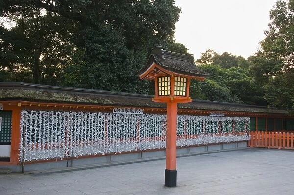 Lantern at Usa Jingu, Usa, Oita, Japan, Asia
