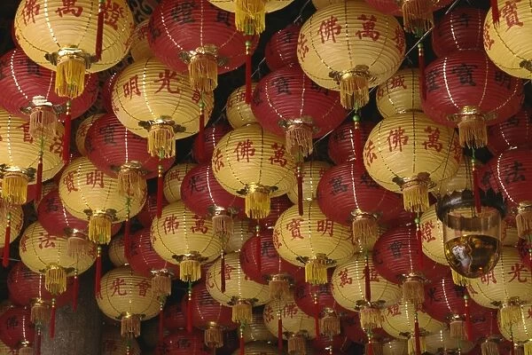 Lanterns in the Kek Lok Si Temple at Air Hitam