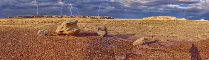 Framed Print : Large storm approaching Blue Mesa in Petrified Forest National Park Framed Print : Large storm approaching Blue Mesa in Petrified Forest National Park