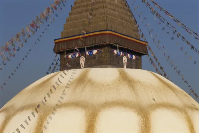 Framed Print : The largest stupa in Nepal Framed Print : The largest stupa in Nepal