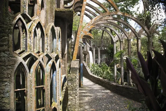 Framed Print : Las Pozas (the Pools), surrealist sculpture garden and architecture created by Edward James an eccentric English aristocrat, Xilitla, San Luis Potosi state, Mexico Framed Print : Las Pozas (the Pools), surrealist sculpture garden and architecture created by Edward James an eccentric English aristocrat, Xilitla, San Luis Potosi state, Mexico