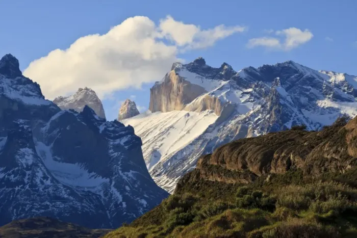 Framed Print : Late evening mountain view, Cordillera del Paine, Torres del Paine National Park, Patagonia, Chile, South America Framed Print : Late evening mountain view, Cordillera del Paine, Torres del Paine National Park, Patagonia, Chile, South America