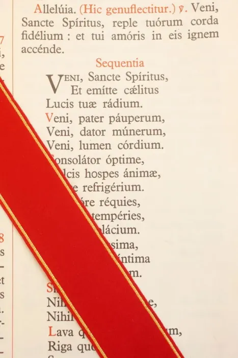 Framed Print : Latin Missal at a traditionalist Catholic pilgrimage, Paris, France, Europe Framed Print : Latin Missal at a traditionalist Catholic pilgrimage, Paris, France, Europe