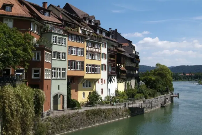 Framed Print : Laufenburg and River Rhine, Black Forest, Baden-Wurttemberg, Germany, Europe Framed Print : Laufenburg and River Rhine, Black Forest, Baden-Wurttemberg, Germany, Europe