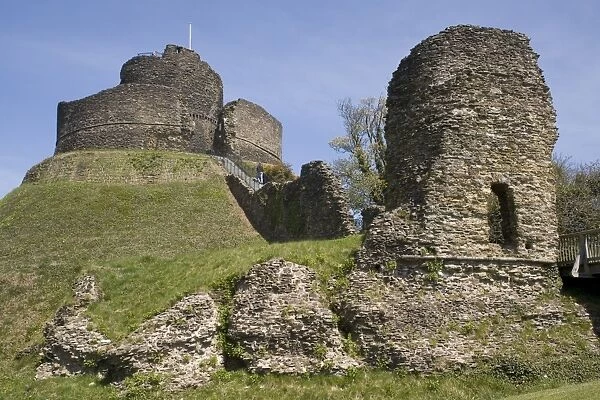 Launceston Castle, Cornwall, England, United Kingdom, Europe