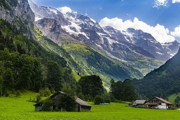 Lauterbrunnen Valley, Bernese Oberland, Switzerland, Europe