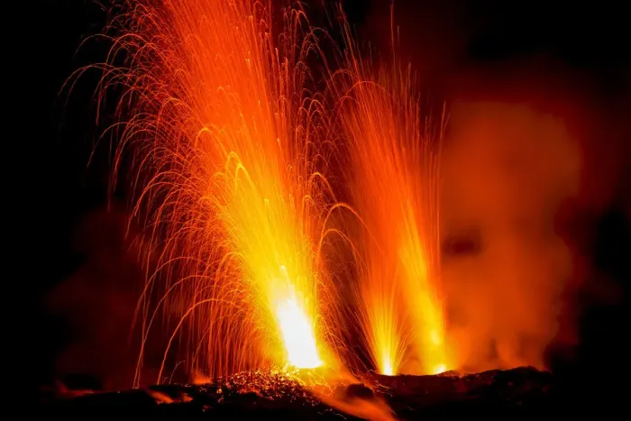 Framed Print : Lava bombs erupt from multiple vents on volcano, active for at least 2000 years, Stromboli, Aeolian Islands, UNESCO World Heritage Site, Sicily, Italy, Mediterranean, Europe Framed Print : Lava bombs erupt from multiple vents on volcano, active for at least 2000 years, Stromboli, Aeolian Islands, UNESCO World Heritage Site, Sicily, Italy, Mediterranean, Europe