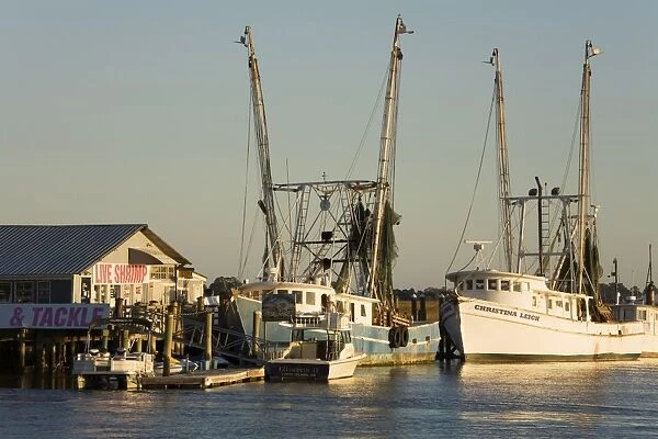 Lazaretto Creek Fishing Port, Tybee Island, Savannah, Georgia, United States of America