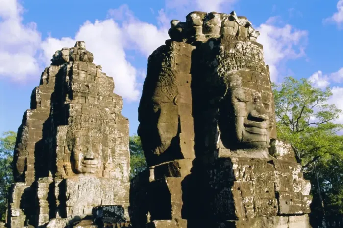 Framed Print : Le Bayon, Angkor, Cambodia Framed Print : Le Bayon, Angkor, Cambodia