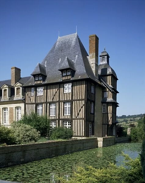 Le Chateau, Grandechamp, near Lisieux, Basse Normandie (Normandy), France, Europe