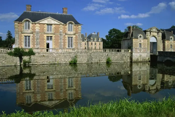 Framed Print : Le Ferte Aubin, Loire, Centre, France, Europe