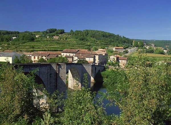 Le Pont, Chambonas, near Les Vans, Ardeche, Rhone-Alpes, France, Europe