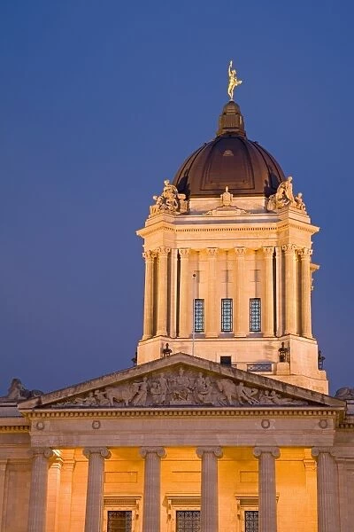 Legislative Building, Winnipeg, Manitoba, Canada, North America