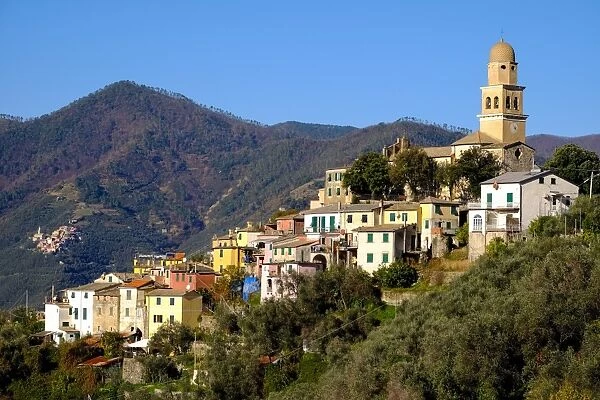 Legnaro village, near Monterosso, Cinque Terre, Liguria, Italy, Europe