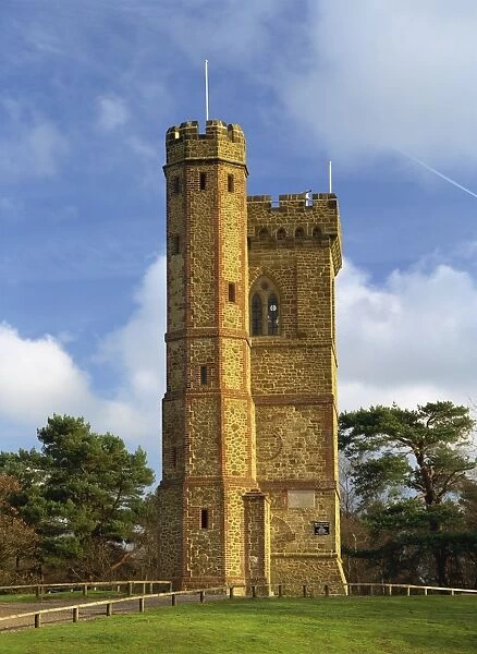 Leith Hill Tower built in 1766, a folly on the South Easts highest hill