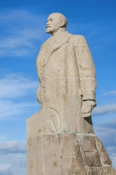 Lenin Statue, Siberian City of Anadyr, Chukotka Province, Russian Far East, Russia, Eurasia