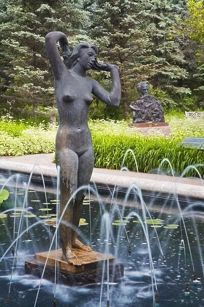 Leo Mol Sculpture Garden in Assiniboine Park, Winnipeg, Manitoba, Canada, North America