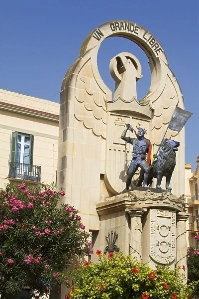 Liberation Monument on Juan Carlos Avenue, Melilla, Spain, Spanish North Africa, Africa