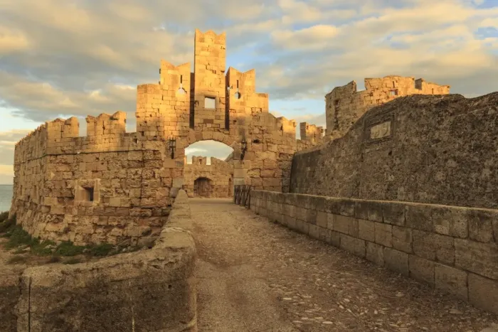 Framed Print : Liberty Gate at sunset, Medieval Old Rhodes Town, UNESCO World Heritage Site, Rhodes Framed Print : Liberty Gate at sunset, Medieval Old Rhodes Town, UNESCO World Heritage Site, Rhodes