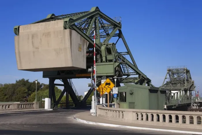 Framed Print : Lift bridge over the Sacramento River in Walnut Grove, Sacramento Delta Region Framed Print : Lift bridge over the Sacramento River in Walnut Grove, Sacramento Delta Region